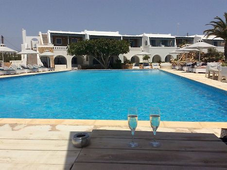 View from the pool bar